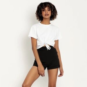 BlackMilk Push It Ponte Ultra HW Shorts